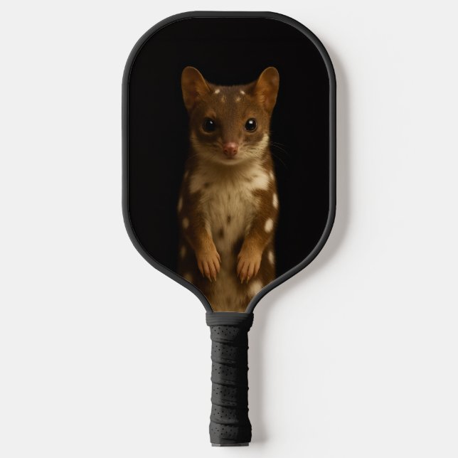 Black 4 Luxe Pickleball Paddle, Sweet Quoll Pickleball Schläger (Vorderseite)