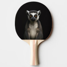 Black 4 Luxe ping pong paddle, Gentle Lemur