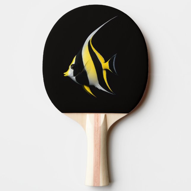 Black 4 Luxe ping pong paddle, Moorish Idol Tischtennis Schläger (Rückseite)
