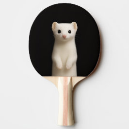 Black 4 Luxe ping pong paddle, Stylish Ermine Tischtennis Schläger