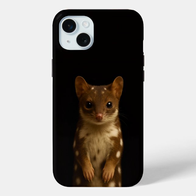 Black 4 Luxe, Sweet Quoll iPhone 15 Plus Case-Mate iPhone Hülle (Rückseite)