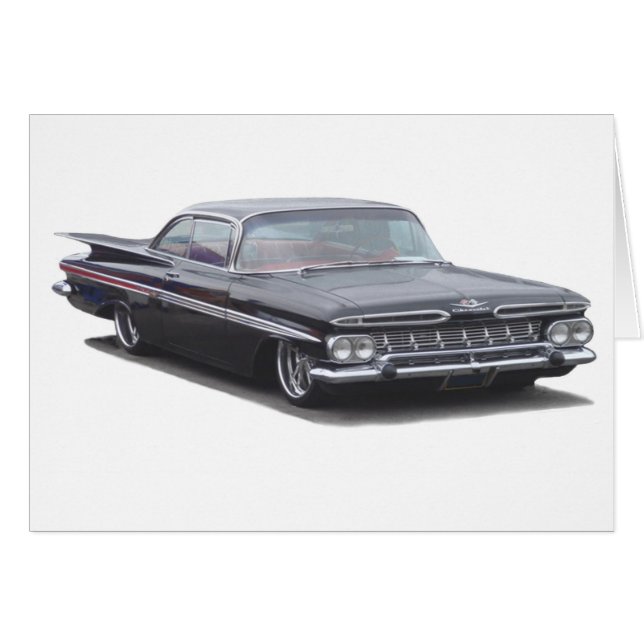 Black '59 Chevy Impala (Vorderseite (Horizontal))