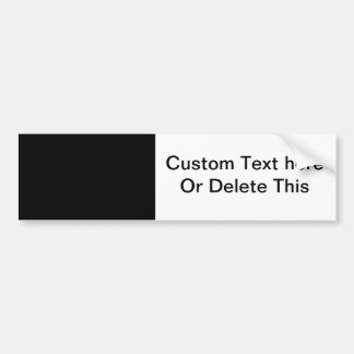 Black 8 x 11 Design für Ihr eigenes Produkt Autoaufkleber