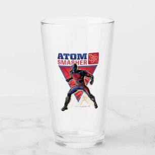 Black Adam Atom Smasher Character Graphic Glas