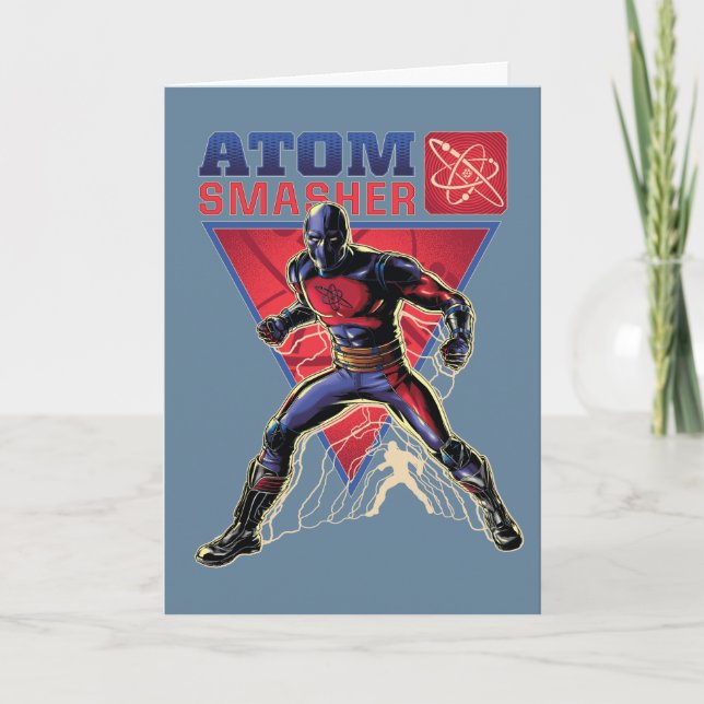 Black Adam | Atom Smasher Character Graphic Karte (Vorderseite)