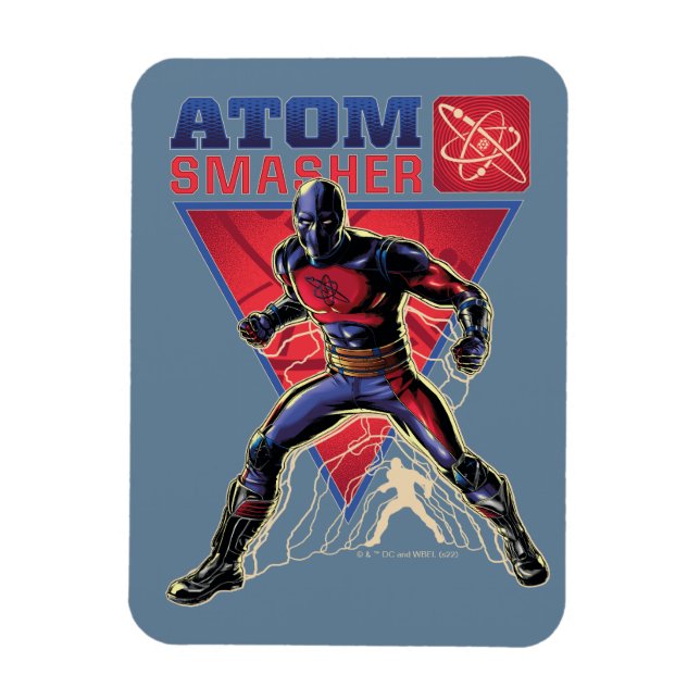 Black Adam | Atom Smasher Character Graphic Magnet (Vertikal)