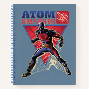 Black Adam   Atom Smasher Character Graphic Notizbuch
