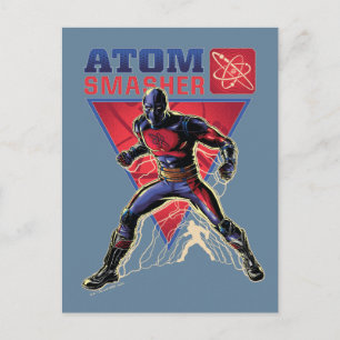 Black Adam   Atom Smasher Character Graphic Postkarte
