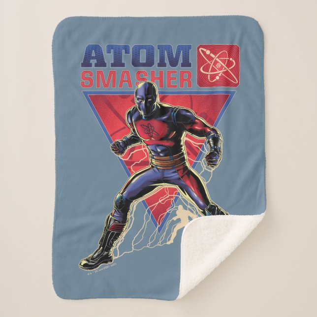 Black Adam | Atom Smasher Character Graphic Sherpadecke (Vorderseite)