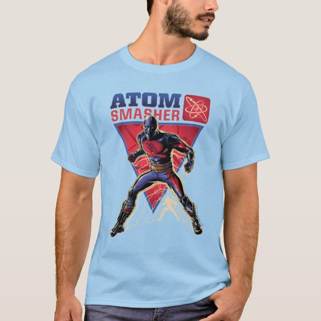 Black Adam | Atom Smasher Character Graphic T-Shirt (Vorderseite)
