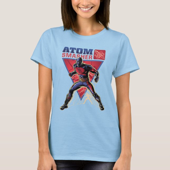 Black Adam | Atom Smasher Character Graphic T-Shirt (Vorderseite)