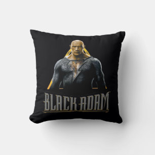 Black Adam Character and Name Graphic Kissen