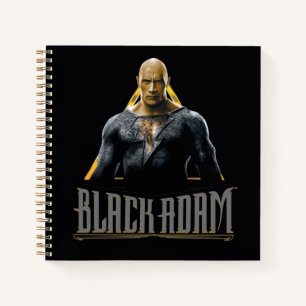 Black Adam Character and Name Graphic Notizbuch