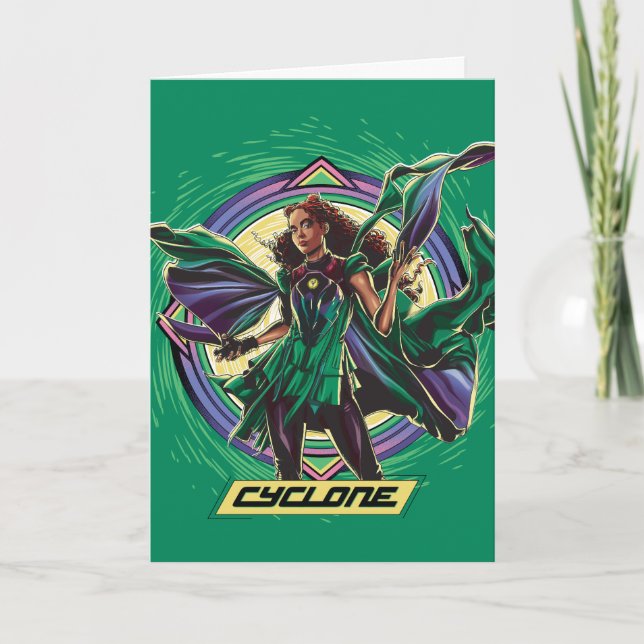 Black Adam | Cyclone Character Graphic Karte (Vorderseite)