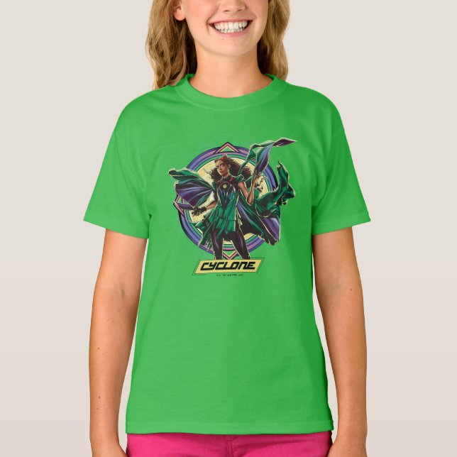 Black Adam | Cyclone Character Graphic T-Shirt (Vorderseite)