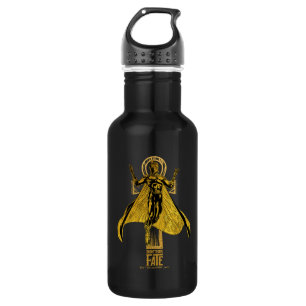 Black Adam Doctor Fate Character Graphic Edelstahlflasche