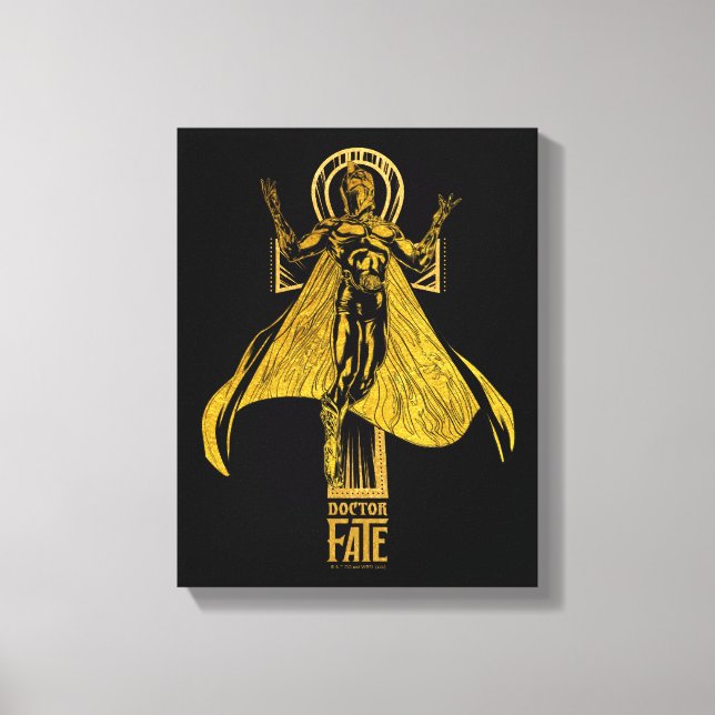 Black Adam | Doctor Fate Character Graphic Leinwanddruck (Vorderseite)