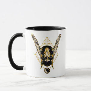 Black Adam   Hawkman Helmet Graphic Tasse