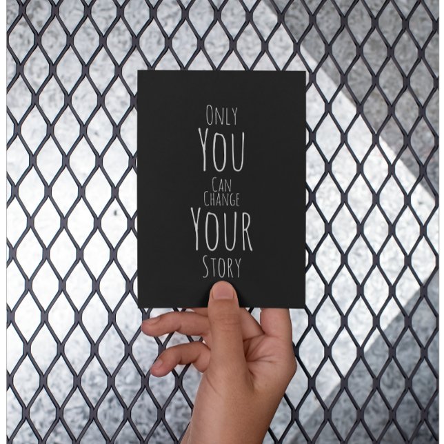 Black Affirmation Postcard Postkarte (Von Creator hochgeladen)