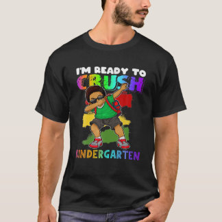 Black Africa Boy Dabbing Ich bin bereit, Kinder zu T-Shirt