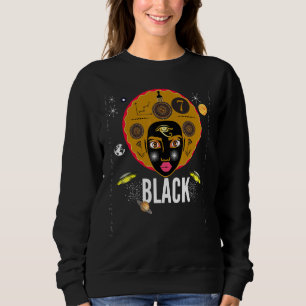 Black - ägyptischer Ankh Black Girl Magic Mel Sweatshirt