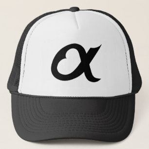 Black Alpheart Truckerkappe