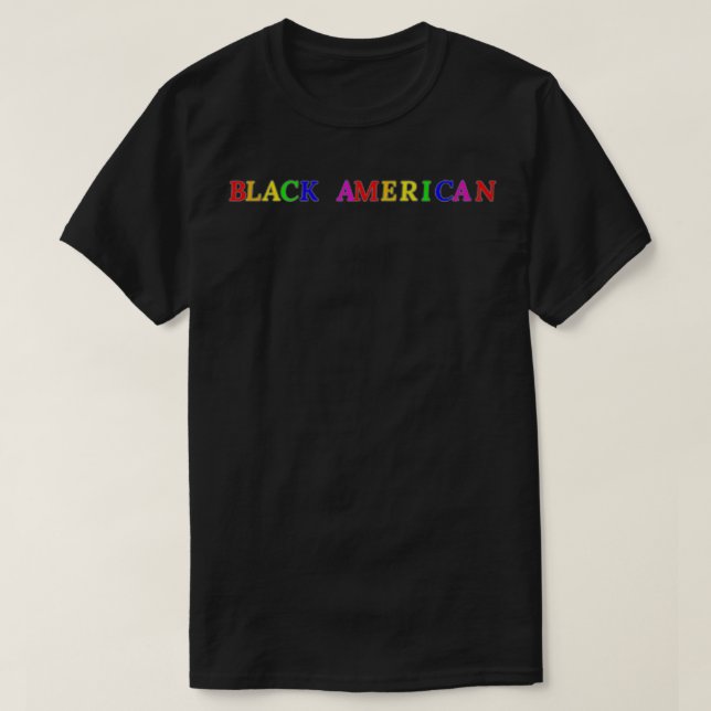 Black American Premium T-Shirt (Design vorne)