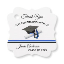 Black and Blue Cap & Tassel | ABSCHLUSS