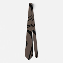 Black and Brown Business Neck Tie Krawatte