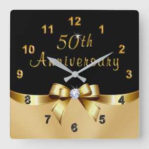 Black and Gold 50 Jahre Anniversary Presents, Uhr
