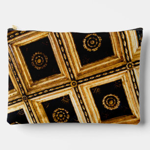 Black and Gold Architektur Zubehörtasche