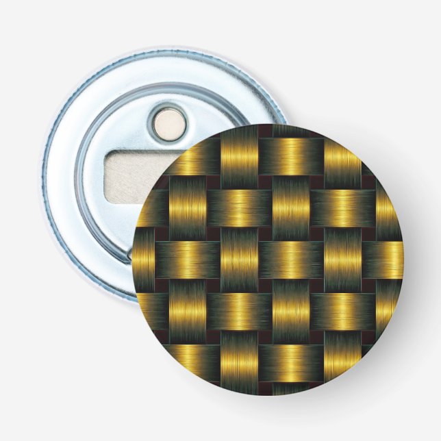 Black and Gold Flasche Opener Flaschenöffner (Vorderseite)