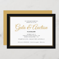 Black and Gold Gala Auktion und Fundraiser