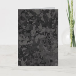 Black And Gray Abstract Graphic Art Design Karte