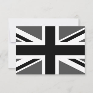 Black and Grey Union Jack