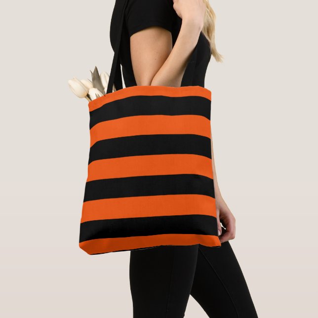 Black and Orange Halloween Stripes  (Von Nahem)