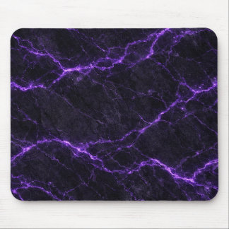 Black and Purple Marble Mouse Pad Mousepad