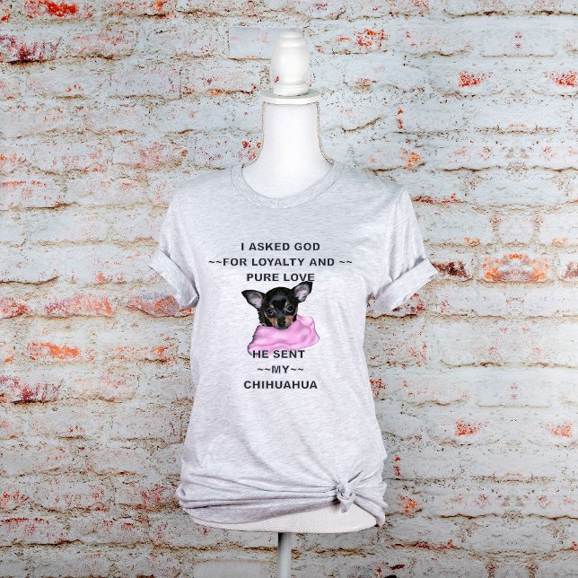 Black and Tan Chihuahua Puppy T-Shirt (Von Creator hochgeladen)