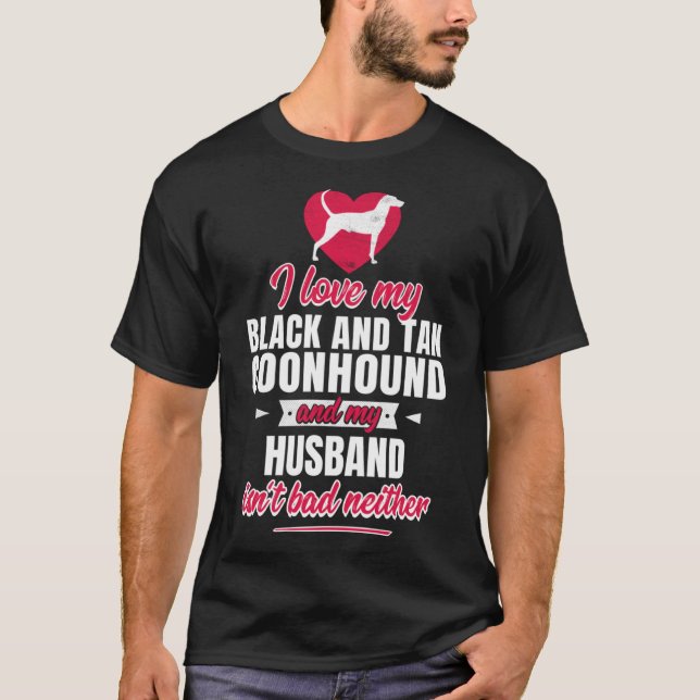 Black and Tan Coonhound T-Shirt (Vorderseite)