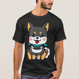 Black and Tan Shiba Inu Shibe Dog Breed T-Shirt