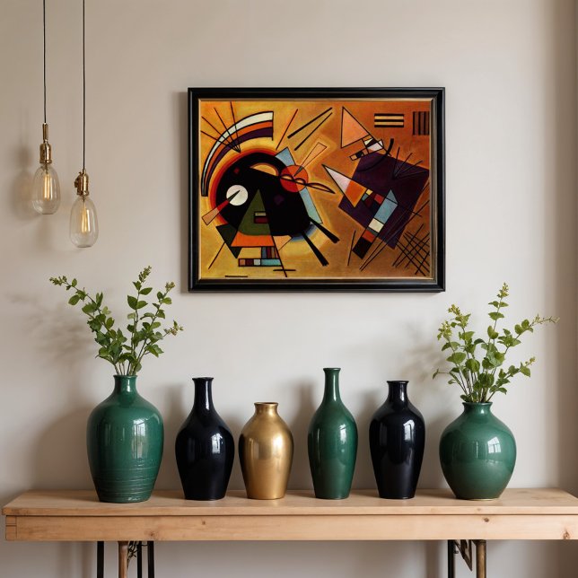 Black and Violet, Kandinsky, 1923 Poster (Von Creator hochgeladen)