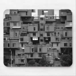 Black and White Architectural Mousepad