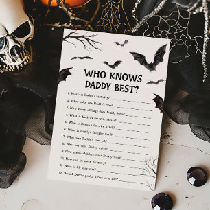 Black and White Bats Wer Daddy Best Game kennt