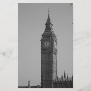 Black and White Big Ben