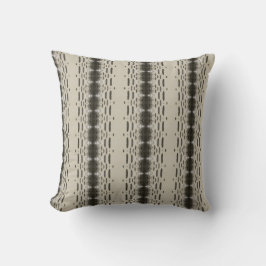 Black and White Minimalist throw pillow Kissen