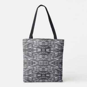 Black And White Textured Pattern