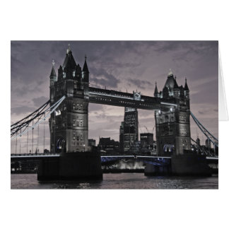Black and White Tower Bridge London River Thames