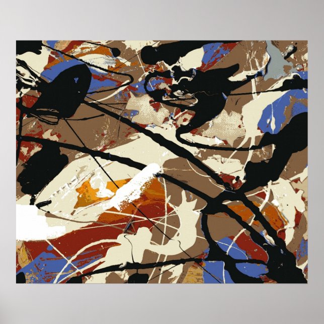 Black Angel - Expressionist Fine Art Poster - (Vorne)