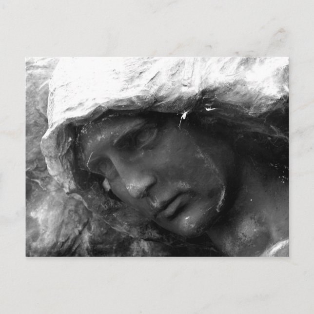 Black Angel Postcard Postkarte (Vorderseite)