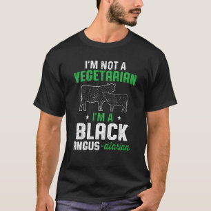 Black Angus Ich bin kein Vegetarier ich bin ein sc T-Shirt